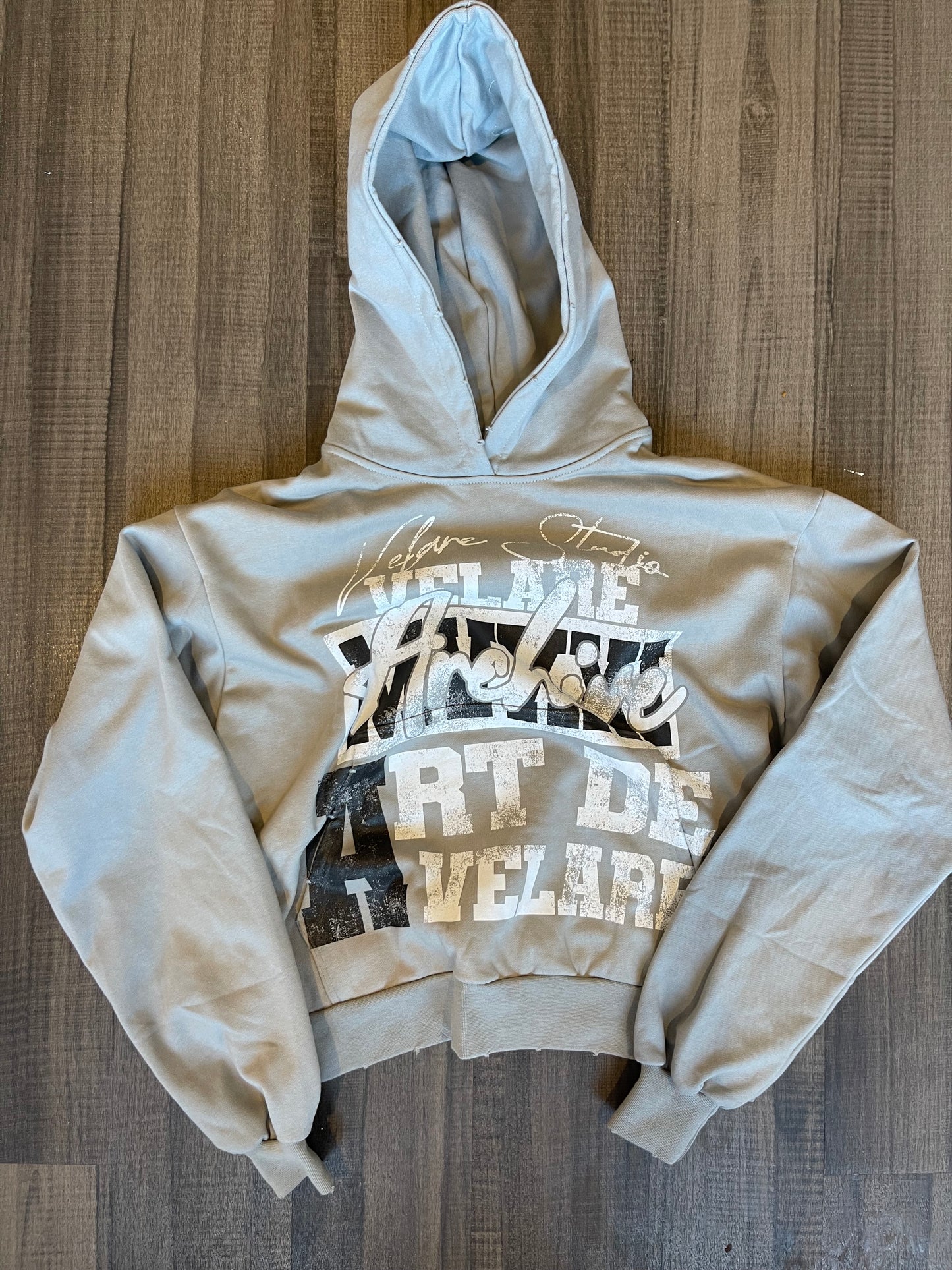 ART HOODIE (grey)