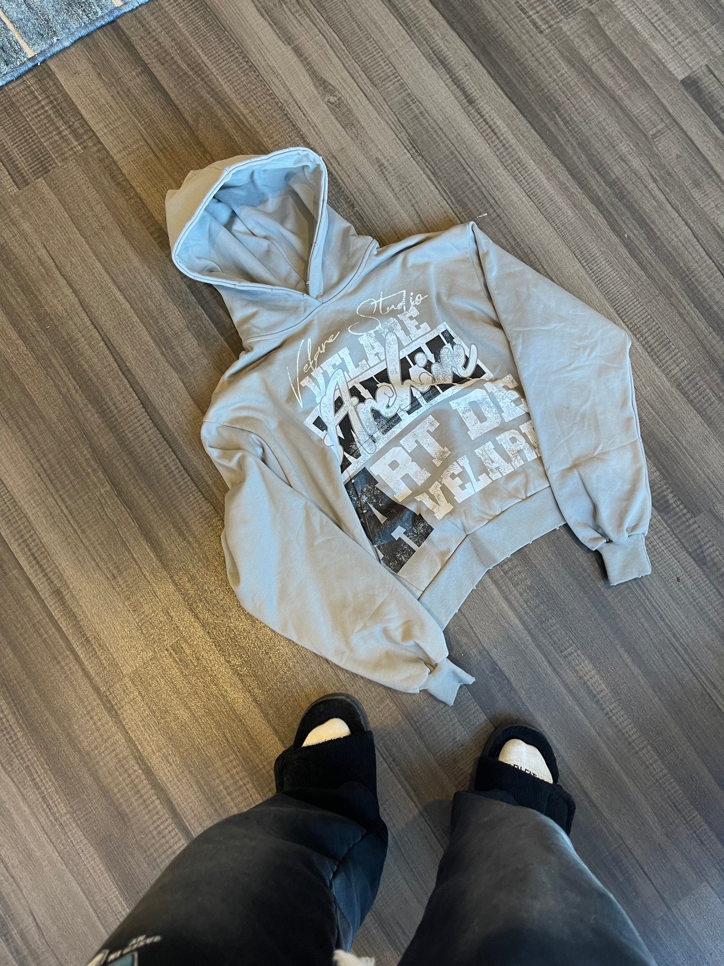 ART HOODIE (grey)